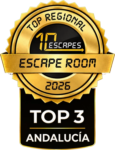Top Regional 10Escapes Escape Room 2026 — Top 3 Andalucía